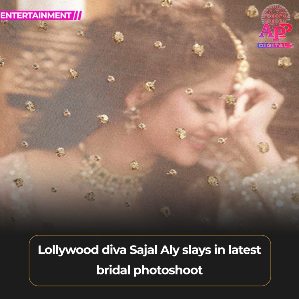 Sajal Aly slays in traditional bride avatar  