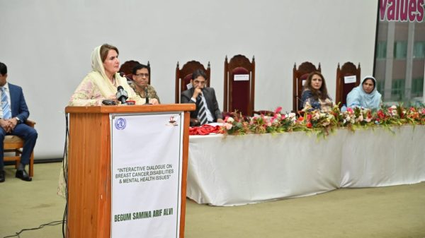 First lady for extensive awareness over timely diagnosis of breast cancer, removal of false perceptions