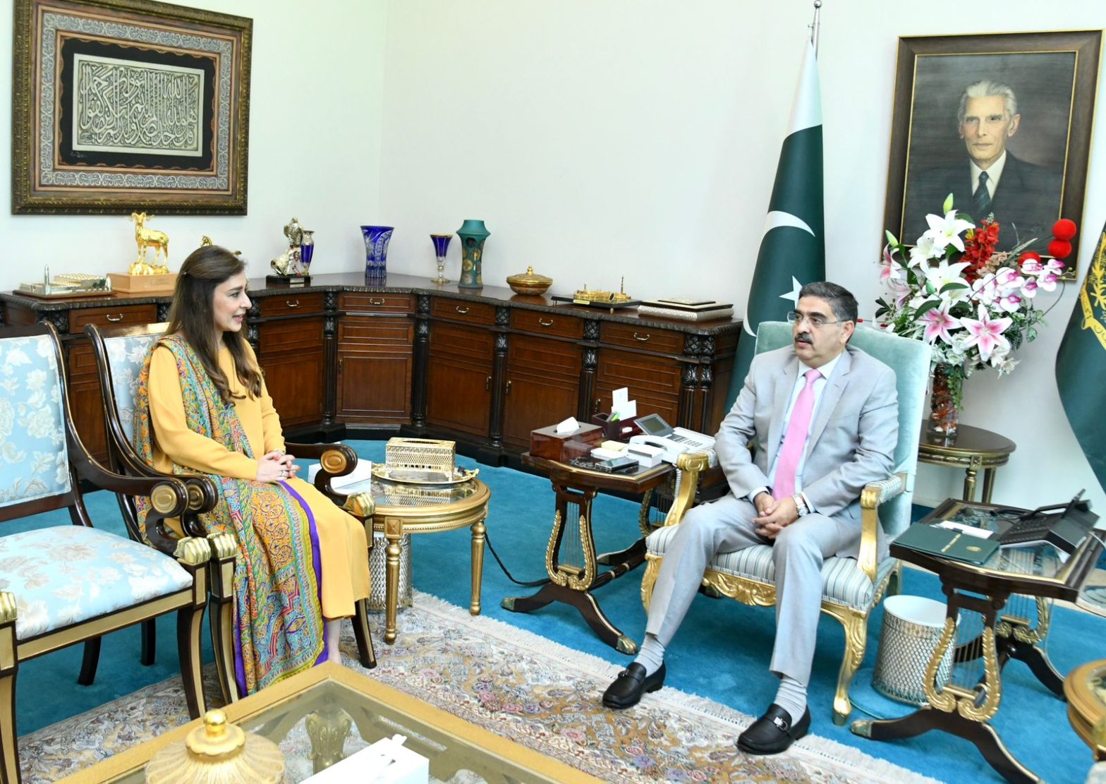 Chairperson NCRC calls on Caretaker PM