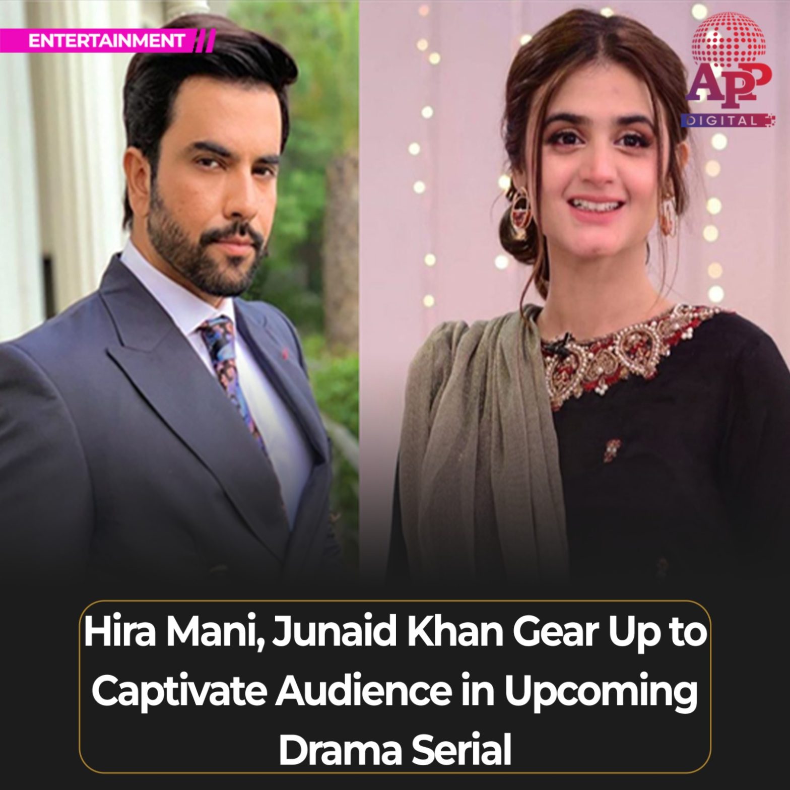 Hira Mani, Junaid Khan to grace screens in upcoming serial