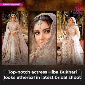 Hiba Bukhari looks ethereal in latest bridal shoot