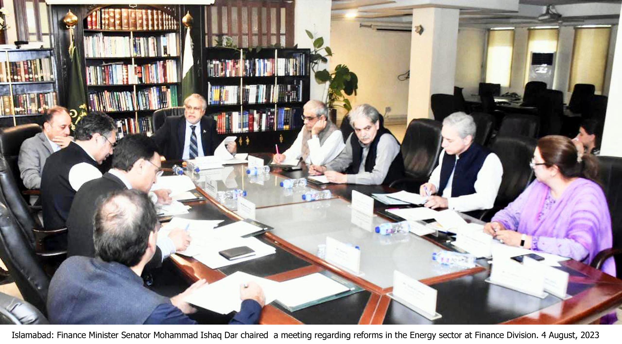 Dar chairs meeting on reforms in energy sector