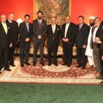 Masood Khan with Sahibzada Sultan