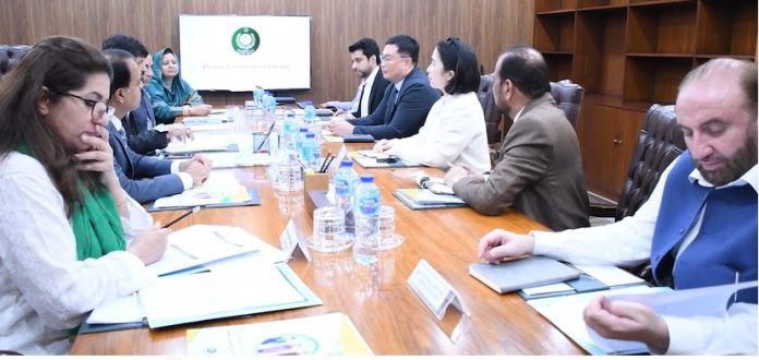 A-Web delegation visits ECP