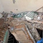Three sisters injured in roof collapse