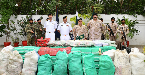Pakistan Navy seizes huge cache of narcotics at sea