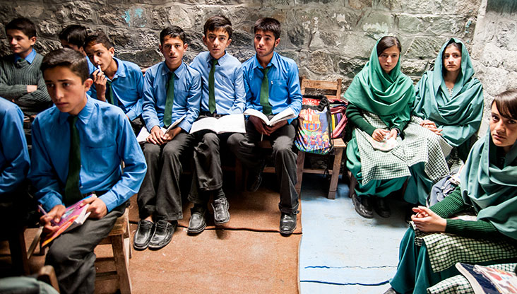 students of Gilgit-Baltistan