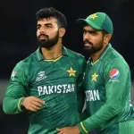 Babar Azam and Shadab Khan