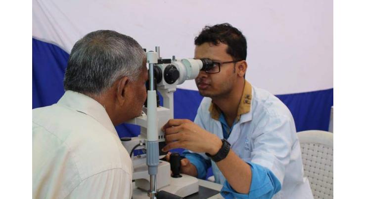 Free eye camp held