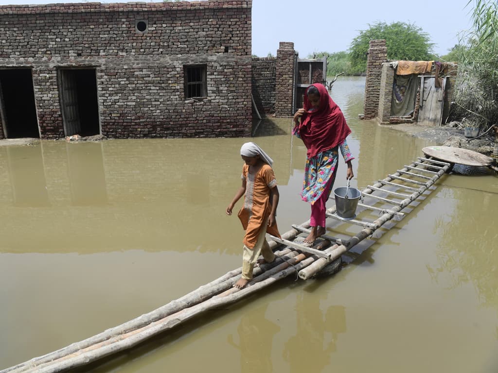 flood affected areas