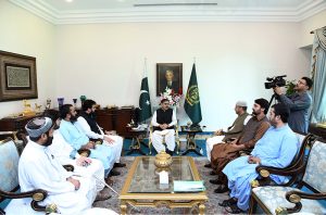 A delegation of notables from Balochistan led by Haji Aziz Hasni, called on Caretaker Prime Minister Anwaar -ul- Haq Kakar