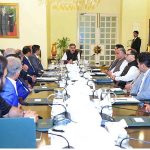 A delegation of Islamabad Chamber of Commerce called on Caretaker Prime Minister Anwaar-ul-Haq Kakar