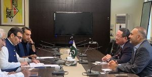  Interim Minister for Energy Mr. Muhammad Ali held a meeting with a team representing Asian Development Bank at Power Division. The bilateral cooperation, energy efficiency and resource management for reforms in the power sector were discussed. 