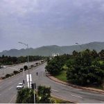 A beautiful view of clouds hovering over the skies of Federal Capital