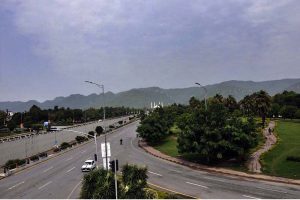 A beautiful view of clouds hovering over the skies of Federal Capital