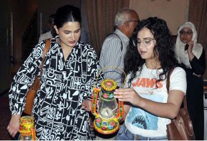 Ambassador of Portugal H.E. Frederico Silva visiting the different stalls during the Inaugural ceremony of Crafts Bazaar "Empowering women and communities through indigenous crafts" at local hotel