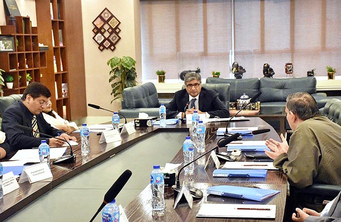 Secretary Information and Broadcasting Zahoor Ahmed chairs first meeting of the Fund Management Committee of the Film and Drama Finance Fund at Directorate of Electronic Media and Publications.