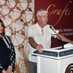 Ambassador of Portugal H.E. Frederico Silva addressing during Inaugural ceremony of Crafts Bazaar "Empowering women and communities through indigenous crafts" at local hotel