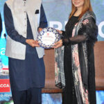 President Chamber of Commerce and Industry Rashid Iqbal gave away shields among the participants of the corporate conference 2023 organized by ACCA organization.