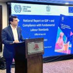 SAPM on OP&HRD is speaking as a Chief Guest at the launch of National Report on the General Scheme of Preferences Plus (GSP+)