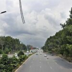 An attractive view of clouds hovering over the sky before rain in Federal Capital.