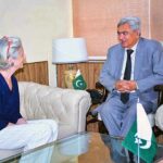 Ms Florence Rolle, Representative of the Food and Agriculture Organization (FAO) in Pakistan called on Dr. Kausar Abdullah Malik, Caretake Federal Minister for National Food Security & Research.