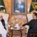 Ameer JUI Gilgit-Baltistan Atta Ullah Shahab called on Governor Gilgit-Baltistan Syed Mehdi Shah at Governor House.