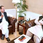 Chief Secretary KP Nadeem Aslam Choudry called on Federal Health Minister Dr. Nadeem Jan