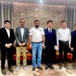 Federal Minister for Interior Sarfraz Ahmed Bugti was received by Mayor Lianyungang on his arrival to attend the 2023 Conference of Global Public Security Cooperation Forum.