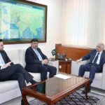 Regional Director, International Finance Corporation (IFC) for the Middle East, Pakistan and Afghanistan, Khawaja Aftab Ahmed called on Caretaker Minister for Planning Development & Special Initiatives Muhammad Sami