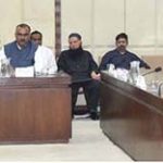 Senator Rana Mahmood ul Hassan, Convener Senate Special Committee/ Working Group to Streamline Holding of Mango Festival in Urumqi, Xinjiang, China, presiding over a meeting of the Senate Special Committee at Parliament House