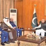 Chief of General Staff of the Saudi Armed Forces, General Fayyadh bin Hamed Al-Ruwaili, along with the members of his delegation, called on President Dr Arif Alvi, at Aiwan-e-Sadr