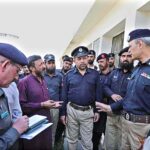 IGP Gilgit-Baltistan Afzal Mehmood Butt visiting Central Jail Gilgit and taking brief from the officials of Jail about security and other issues of prisons.