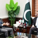 H.E. Wada Mitsuhiro, Ambassador of Japan called on Minister for Defence, Lt.Gen Anwar Ali Hyder (Retd) at Ministry of Defence.
