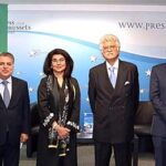 The Embassy of Pakistan in Brussels hosted the launch of the book titled “ The Security Imperative- Pakistan’s Nuclear Deterrence and Diplomacy” authored by Ambassador Zamir Akram at the Brussels Press Club.