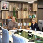 Caretaker Federal Minister Jamal Shah chairing 59th meeting of Governing Body of Iqbal Academy Pakistan at National Heritage and Culture Division
