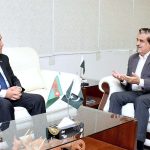 Ambassador of Turkmenistan H.E. Atadjan Movlamov called on Interim Federal Minister for National Heritage and Culture Jamal Shah.
