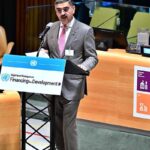 Caretaker Prime Minister Anwaar-ul-Haq Kakar addressed a high level dialogue on Financing for Development