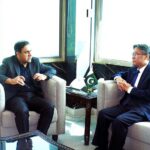 Ambassador of China to Pakistan, Jiang Zaidong calls on Caretaker Federal Minister for IT and Telecommunication Dr. Umar Saif