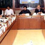 Senator Kauda Babar, Chairman Senate Standing Committee on Information Technology and Telecommunication presiding over a meeting of the committee at Parliament House