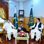 Governor Gilgit Baltistan, Syed Mehdi Shah calls on Caretaker Prime Minister Anwaar-ul-Haq Kakar