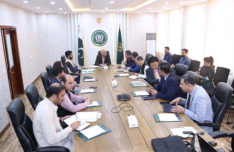 A delegation of Asian Development Bank ASB led by its Country Director Yong Ye called on Deputy Chairman Planning Commission Jehanzeb Khan at Planning Commission
