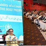 President Dr. Arif Alvi addressing the concluding session of the Seerat-un-Nabi (PBUH) Conference