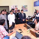 Caretaker Prime Minister Anwaar-ul-Haq Kakar visits Karakoram Area Development Authority's 'Hunar Khun' facility