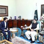 Caretaker Federal Minister for Health Service Regulations and Coordination Dr. Nadeem Jan called on caretaker Prime Minister Anwaar-ul-Haq Kakar