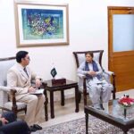 The Caretaker Federal Minister for Finance, Revenue and Economic Affairs, Dr. Shamshad Akhtar met the Country Lead (Pak), Bill and Melinda Gates Foundation (BMGF), Syed Ali Mahmood, and CEO, Karandaaz, Mr Waqas ul Hasan at Finance Division