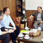 CEO Zong, Mr. Huo Junli called on Caretaker Federal Minister for IT and Telecommunication, Dr. Umar Saif