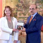Ambassador Masood Khan met a group of over thirty media persons of international correspondents committee of the National Press Club Washington DC