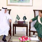 Nawaf Bin Said Al-Malki, Ambassador of the Kingdom of Saudi Arabia called on Caretaker Minister for Finance, Revenue, Economic Affairs, and Privatization Dr. Shamshad Akhtar, at the Finance Division