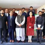 Caretaker Minister for Federal Education, Madad Ali Sindhi during his visit to the National Curriculum Council (NCC) Secretariat